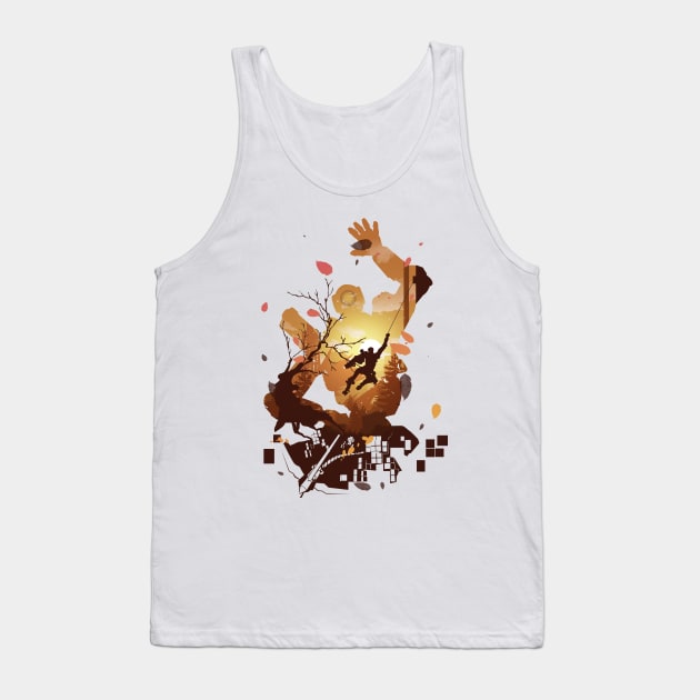 Apex Legends Pathfinder Tank Top by whydesign